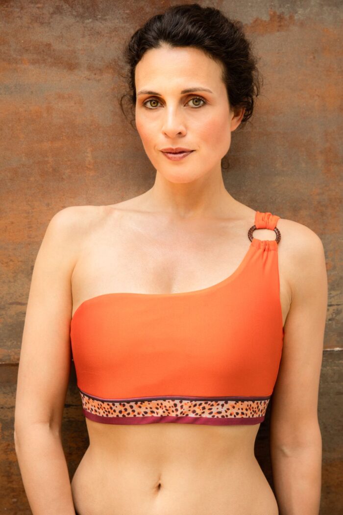 Bikini top orange