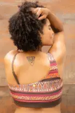 Bikini top multicoloured