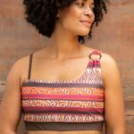 Bikini top multicoloured