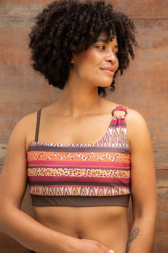 Bikini top multicoloured