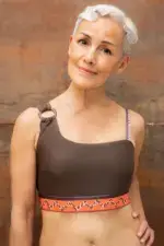 Bikini top brown