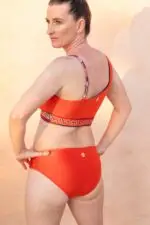 Bikini Unterteil - Orange - Rückseite - MIO