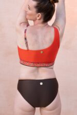 Bikni Unterteil Braun - Rückseite - MIO