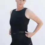 EVA - Schwarz Sportweste mit Innentaschen