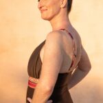 MILELE Badeanzug braun