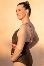MILELE Badeanzug braun