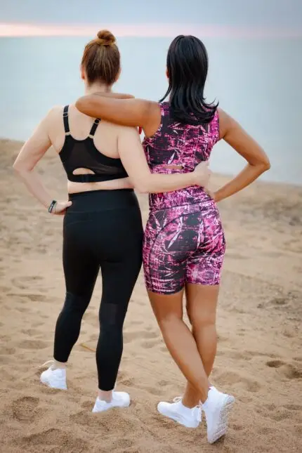 SUZANNE - Schwarz Sport-BH für Frauen
