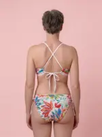 BARBARA – Flower Print Bikini-Hose – Bild 3