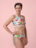 BARBARA – Flower Print Bikini-Hose – Bild 2