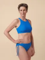 BARBARA – Mittelblau Bikini-Hose – Bild 2