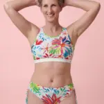 BARBARA – Flower Print Bikini-Hose