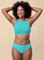 LAURA – Türkis Bikini-Top