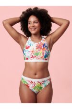 LAURA – Flower Print
Bikini-Top
