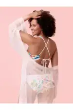 FULLA – Weiß Robe – Bild 3